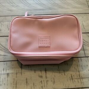 Tender Love + Carry Pink Cosmetic Bag